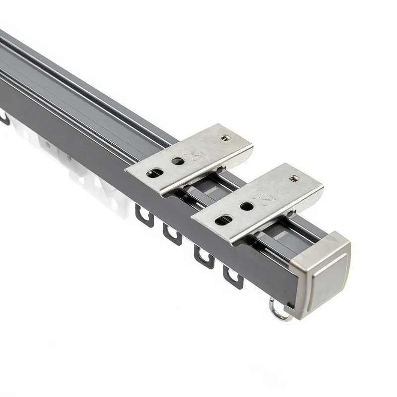Heavy Duty Metal Curtain Track with Magnetic Closing