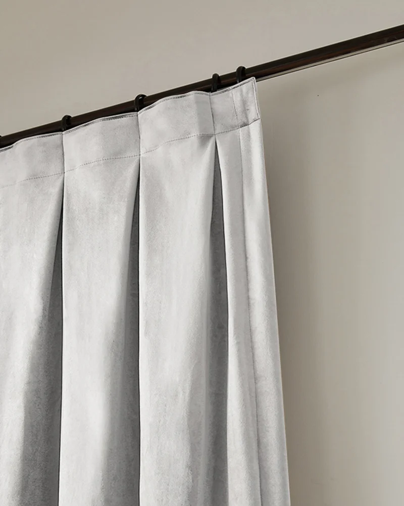 Moonlit Velvet Custom Curtain