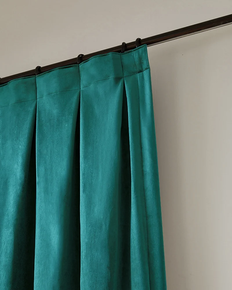Moonlit Velvet Custom Curtain