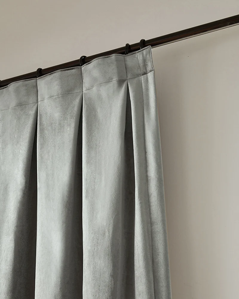 Moonlit Velvet Custom Curtain