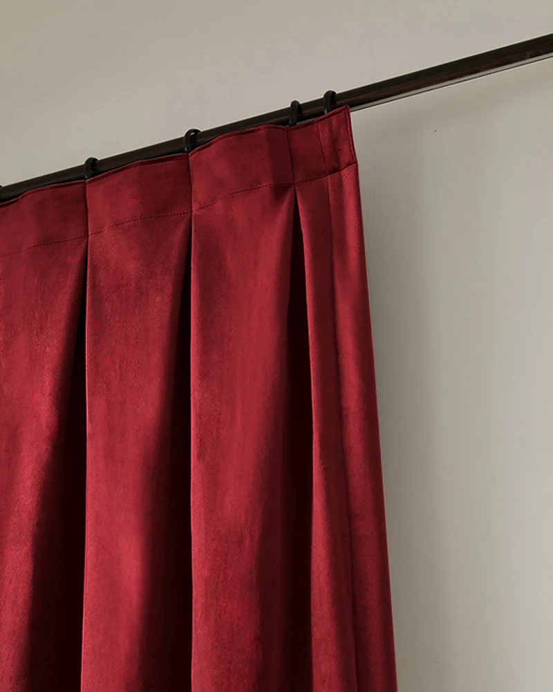 Moonlit Velvet Custom Curtain