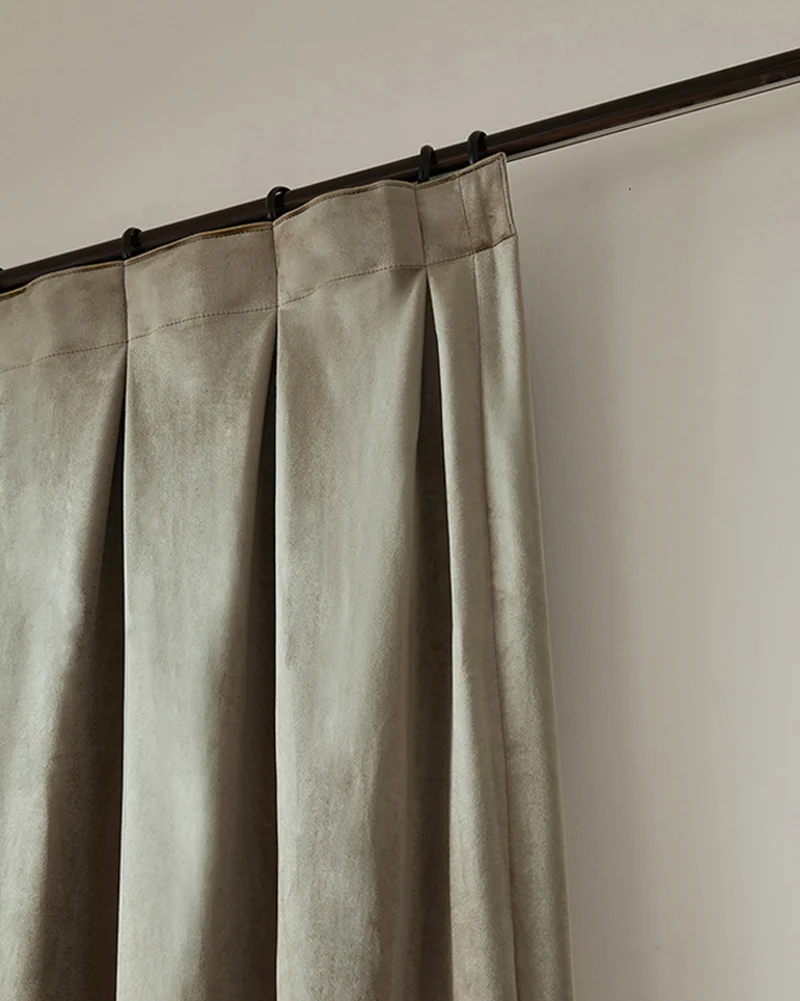 Moonlit Velvet Custom Curtain