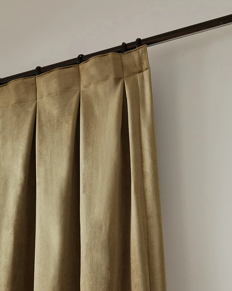 Moonlit Velvet Custom Curtain