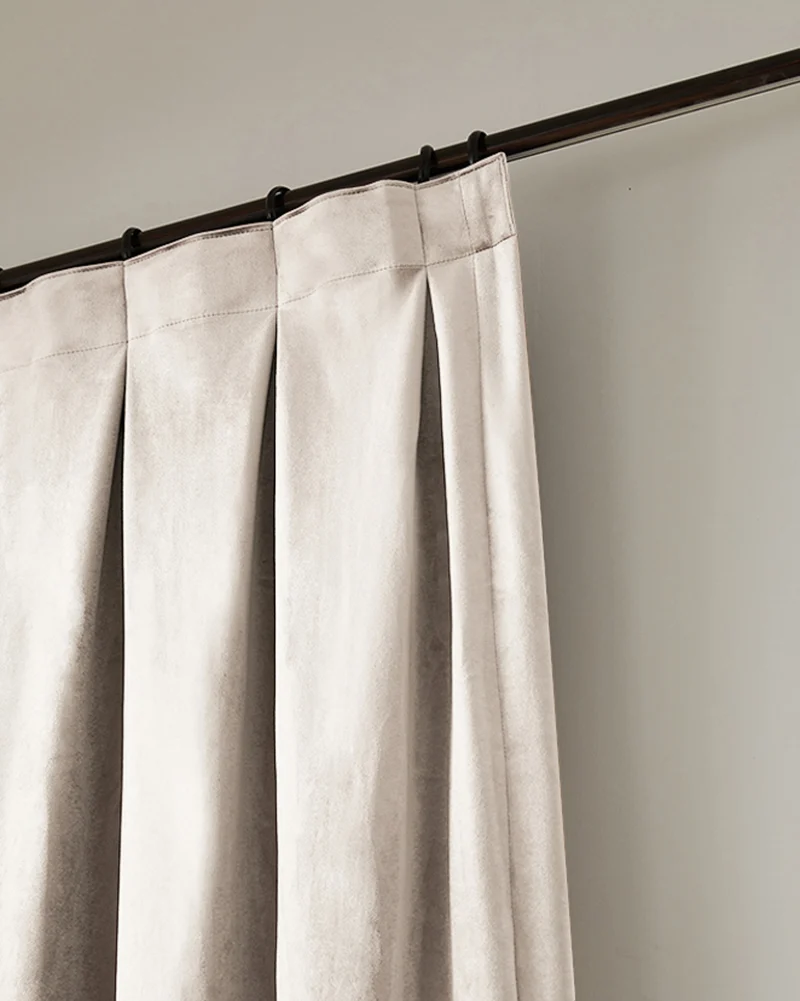Moonlit Velvet Custom Curtain