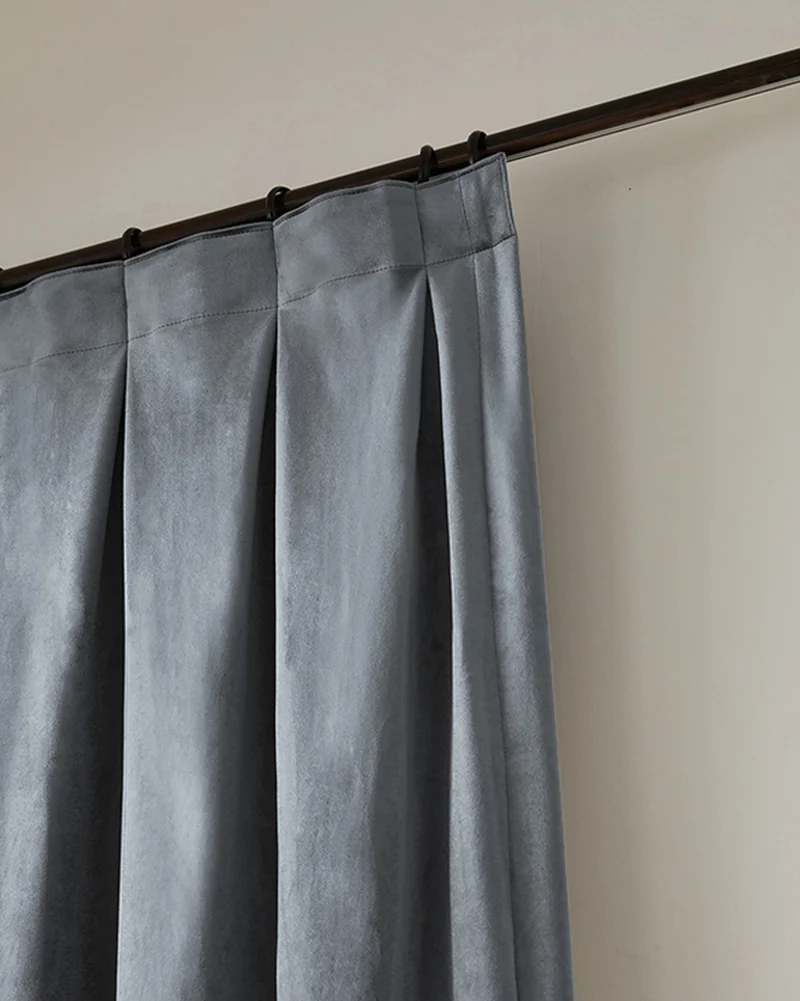 Moonlit Velvet Custom Curtain