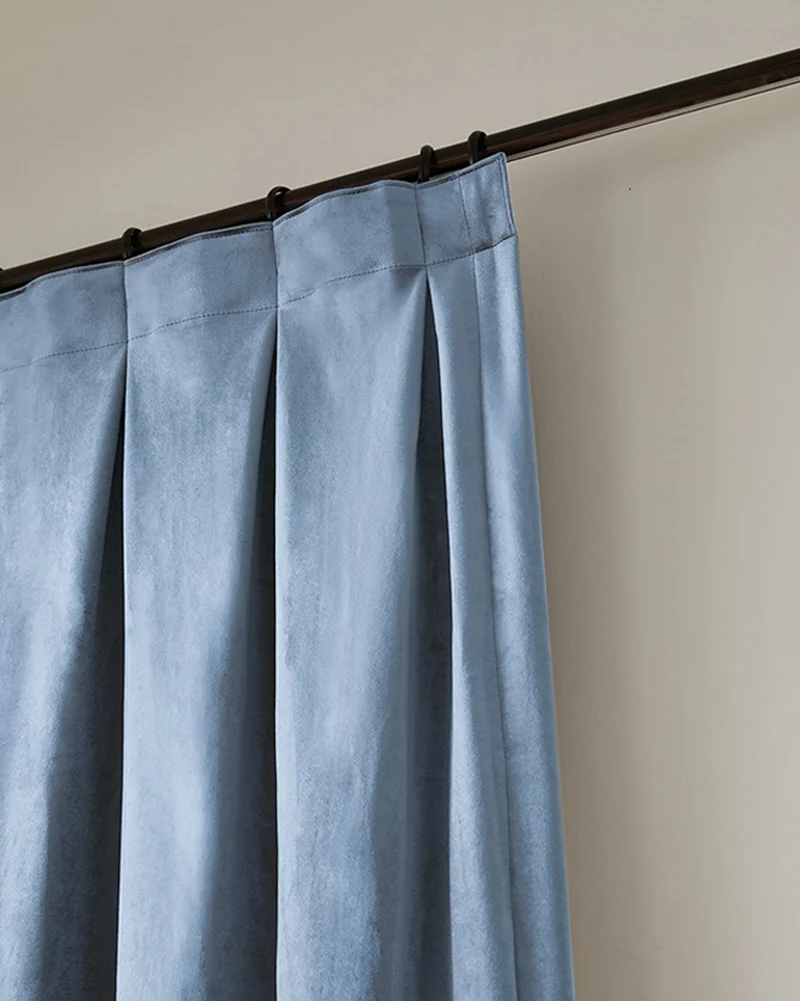 Moonlit Velvet Custom Curtain