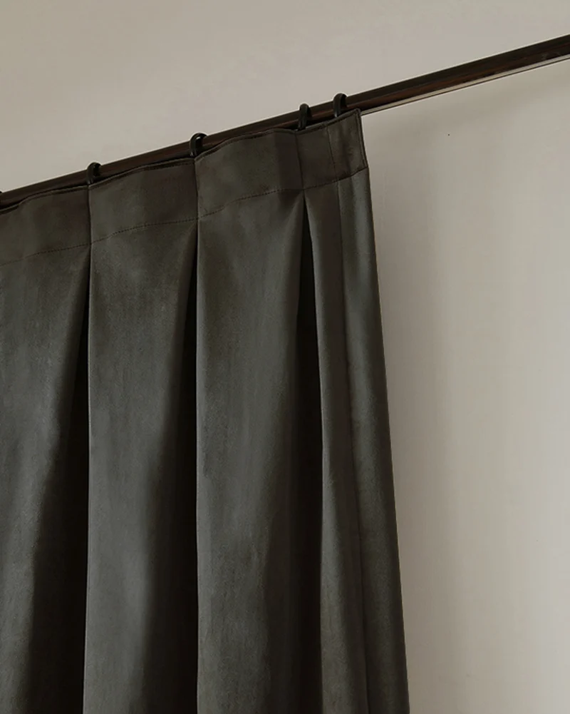 Moonlit Velvet Custom Curtain