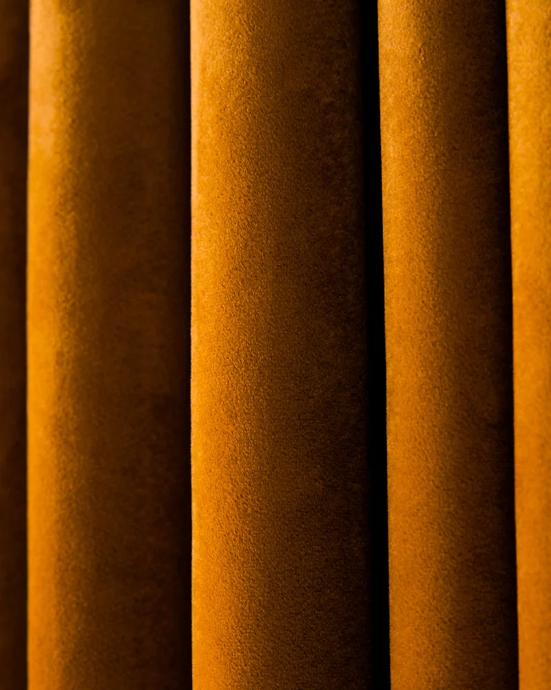 Moonlit 4 Layers Heavyweight Soundproof Thermal 100% Blackout Velvet Custom Curtain
