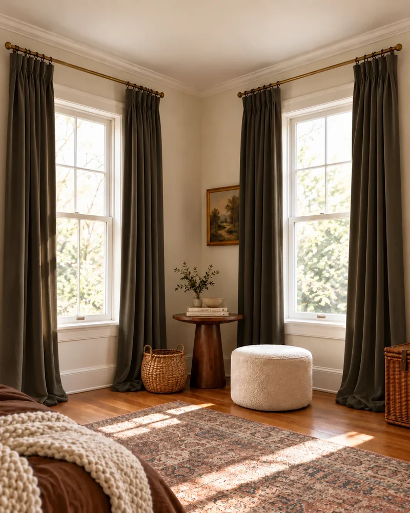 Moonlit 4 Layers Heavyweight Soundproof Thermal 100% Blackout Velvet Custom Curtain