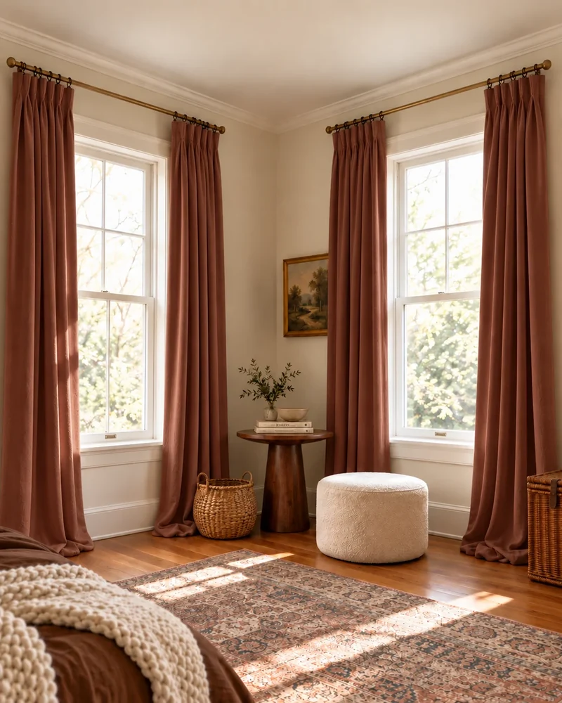 Moonlit 4 Layers Heavyweight Soundproof Thermal 100% Blackout Velvet Custom Curtain