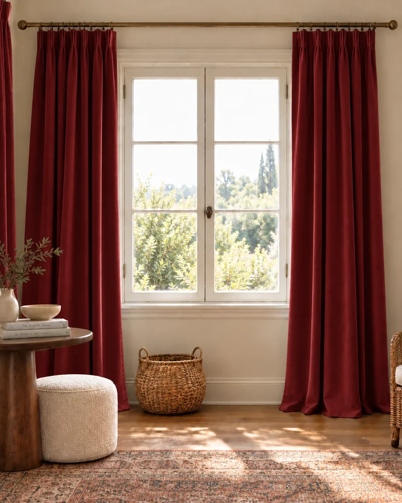 Moonlit 4 Layers Heavyweight Soundproof Thermal 100% Blackout Velvet Custom Curtain