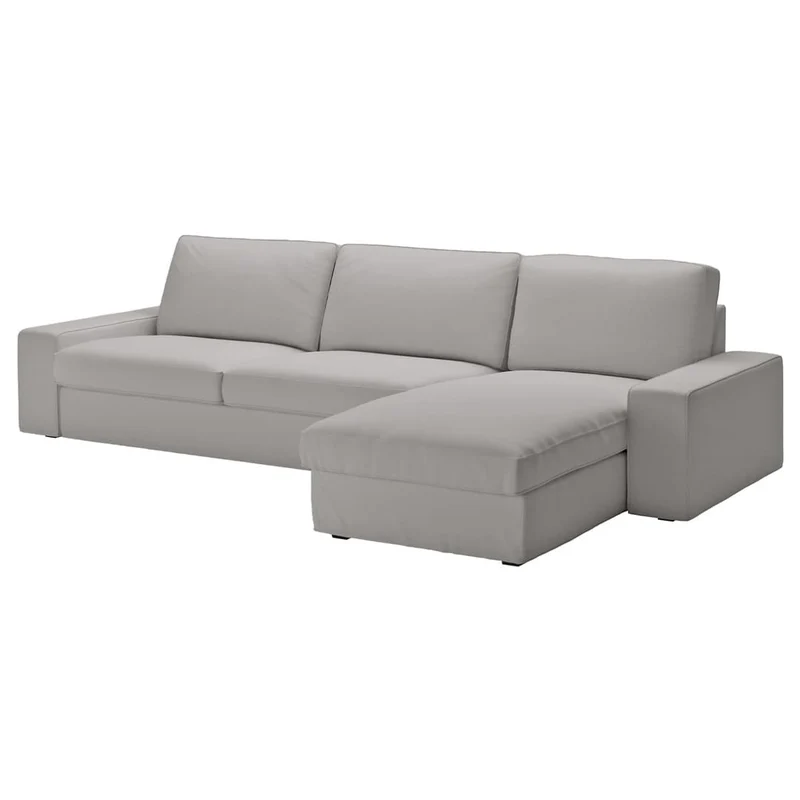 Kivik 3-zits met Chaise Longue Hoes