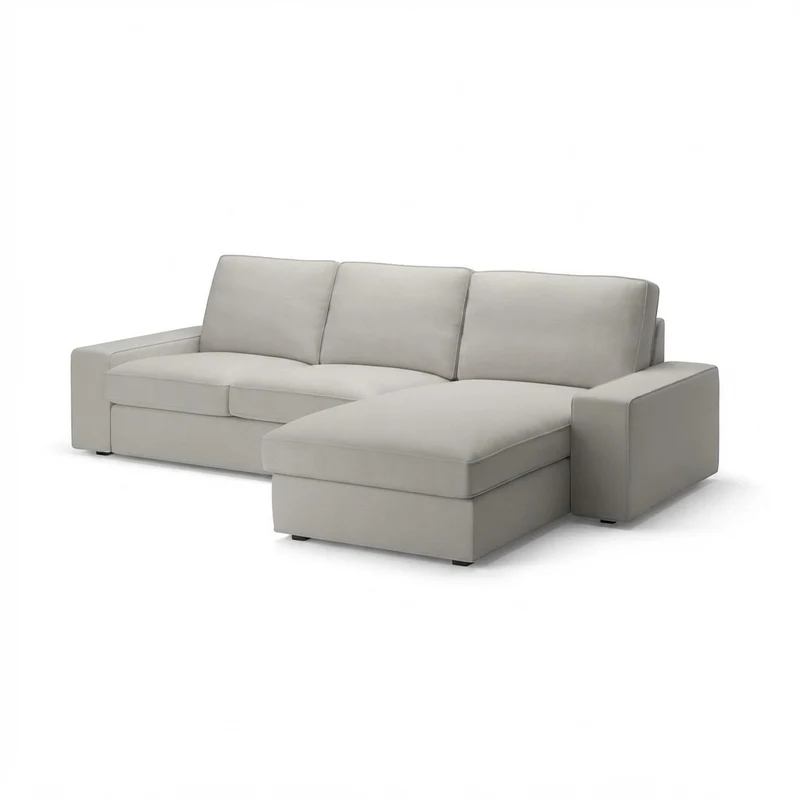 Kivik 2-zits met Chaise Longue Hoes