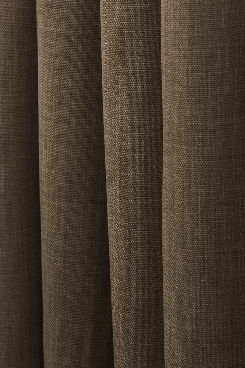 Zoe Linen Look Soft Custom Curtain