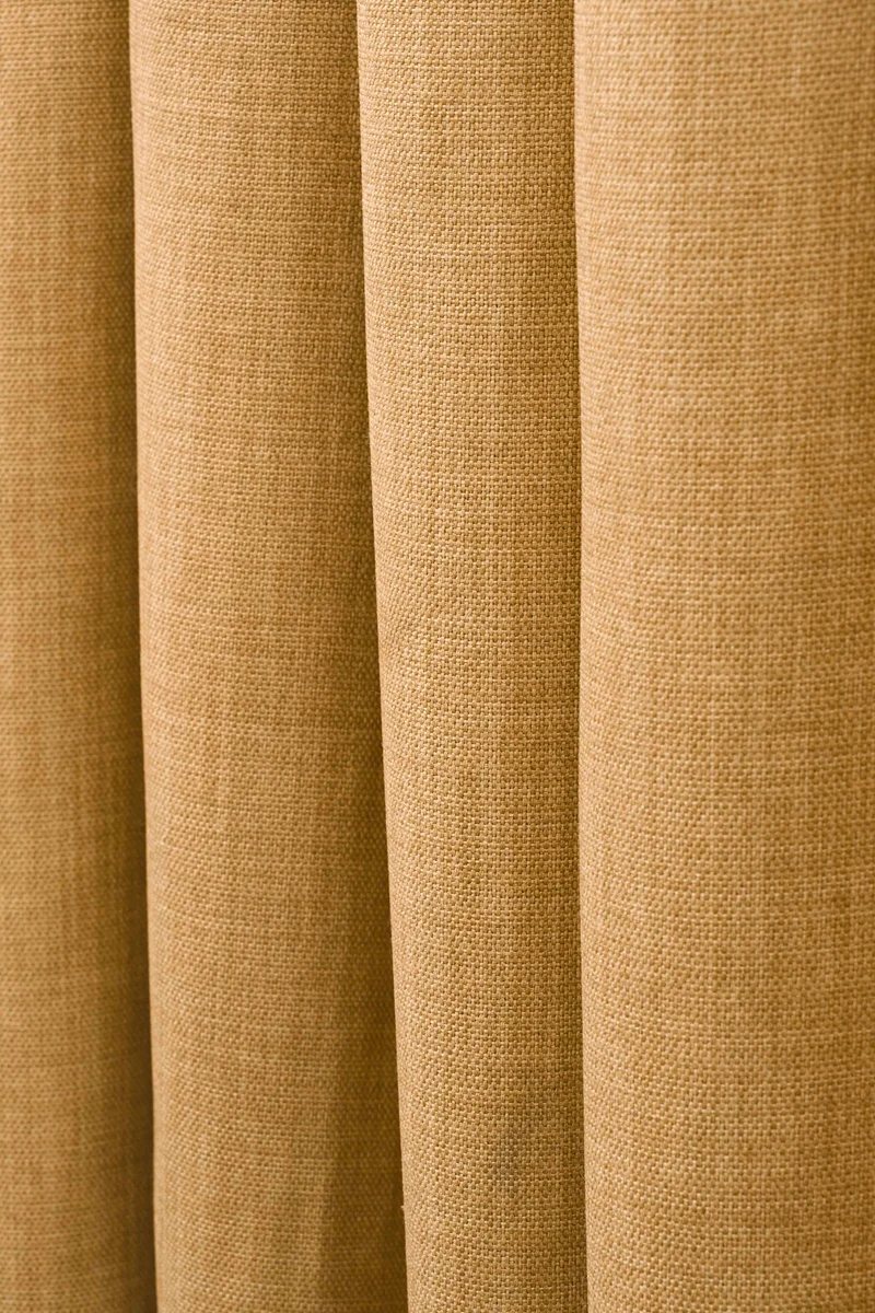 Zoe Linen Look Soft Custom Curtain