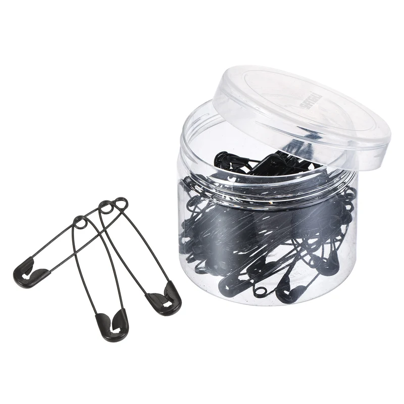 Safety Pins 1.77 Inch Metal Sewing Pins for Office Home Gold Tone 60 Count