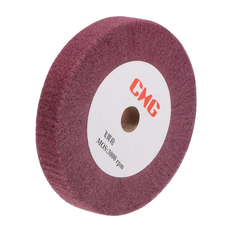 Uxcell Non-Woven Nylon Wire Drawing Abrasive Polishing Flap Wheel Grinding