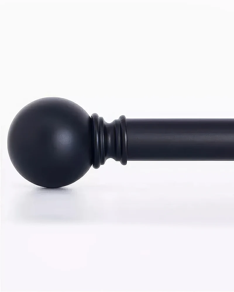 Classic Ball Adjustable Curtain Rod