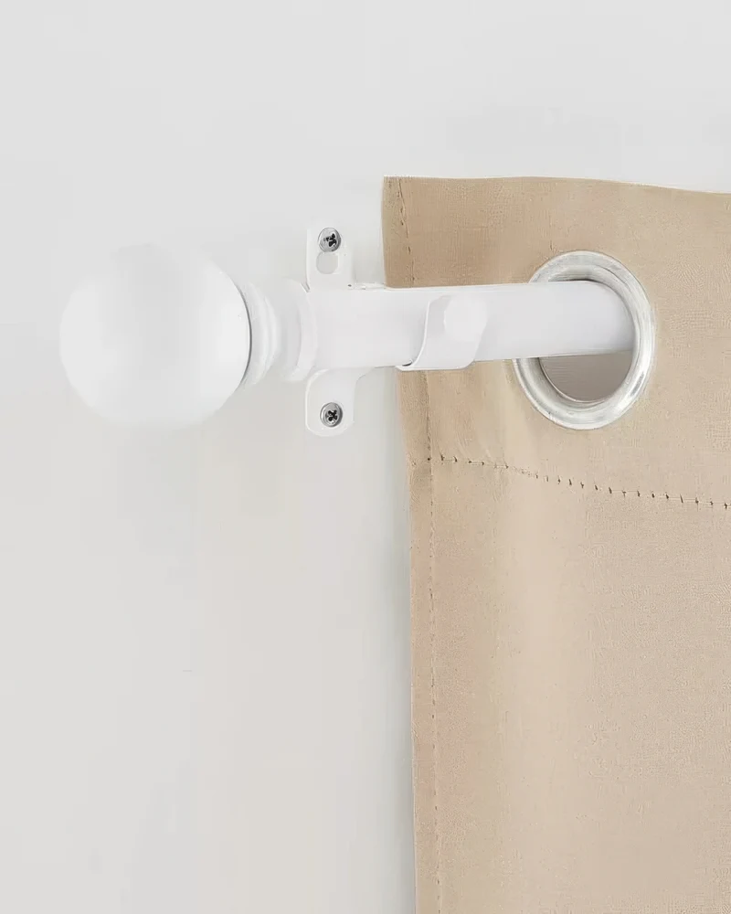 Classic Ball Adjustable Curtain Rod