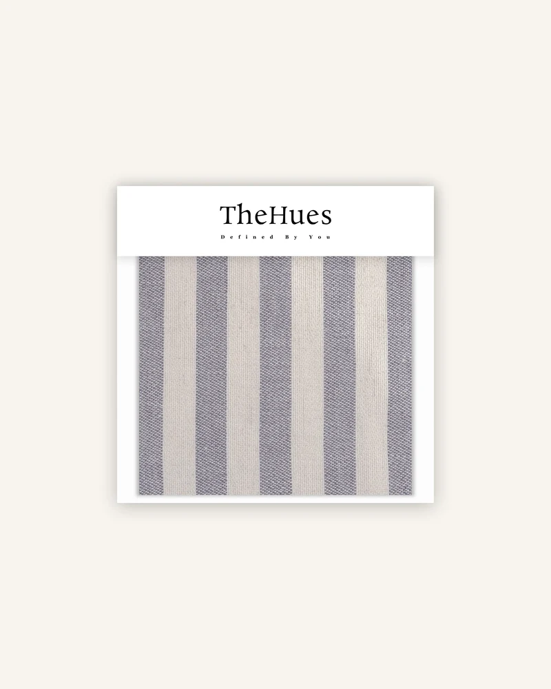 Milano Linen Blend Striped Fabric Swatches