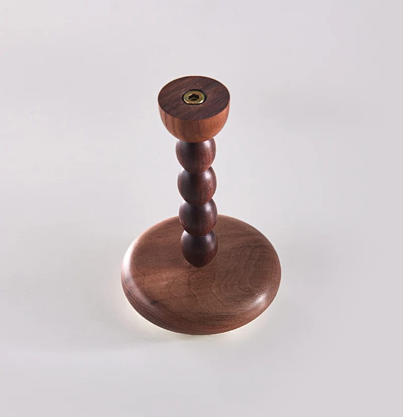Lambswool Yarn Wooden Curtain Wall Hook