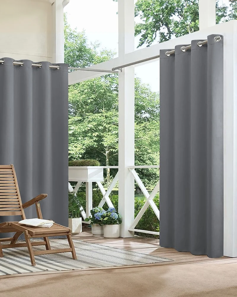 FadeShield™ Canvas Waterproof Lightweight Custom Outdoor Curtain