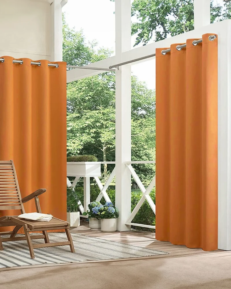 FadeShield™ Canvas Waterproof Lightweight Custom Outdoor Curtain