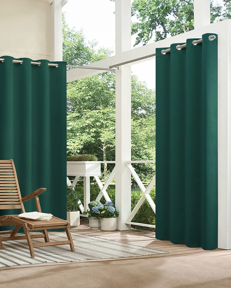 FadeShield™ Canvas Waterproof Lightweight Custom Outdoor Curtain