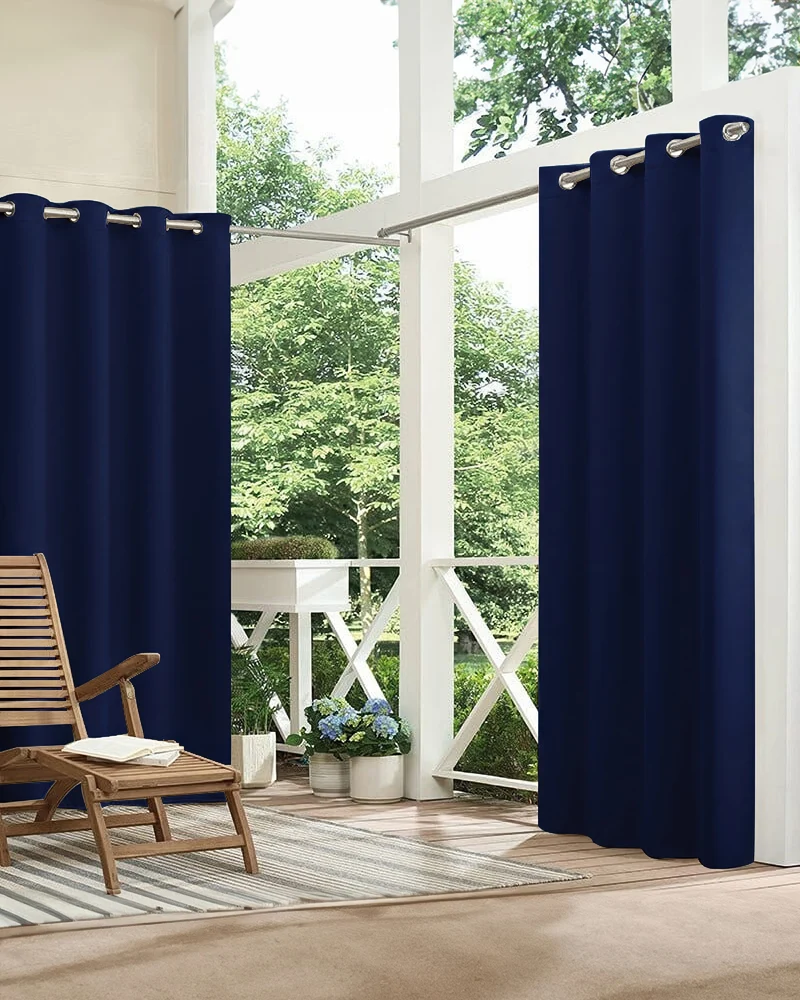 FadeShield™ Canvas Waterproof Lightweight Custom Outdoor Curtain