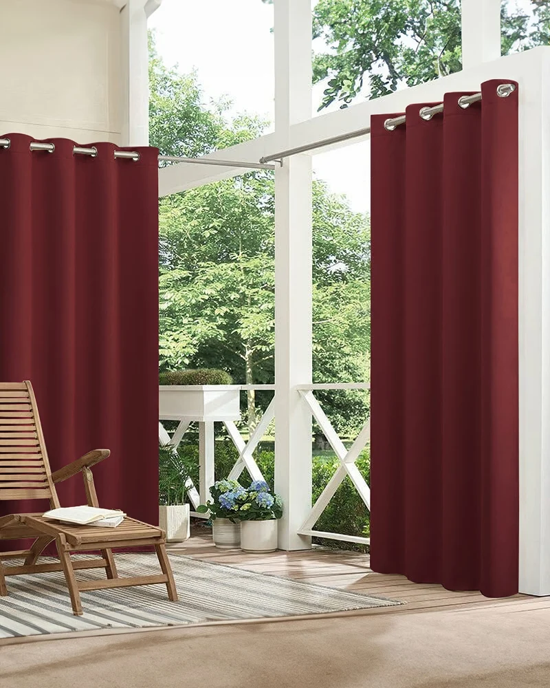 FadeShield™ Canvas Waterproof Lightweight Custom Outdoor Curtain