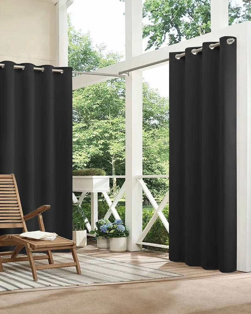 FadeShield™ Canvas Waterproof Lightweight Custom Outdoor Curtain