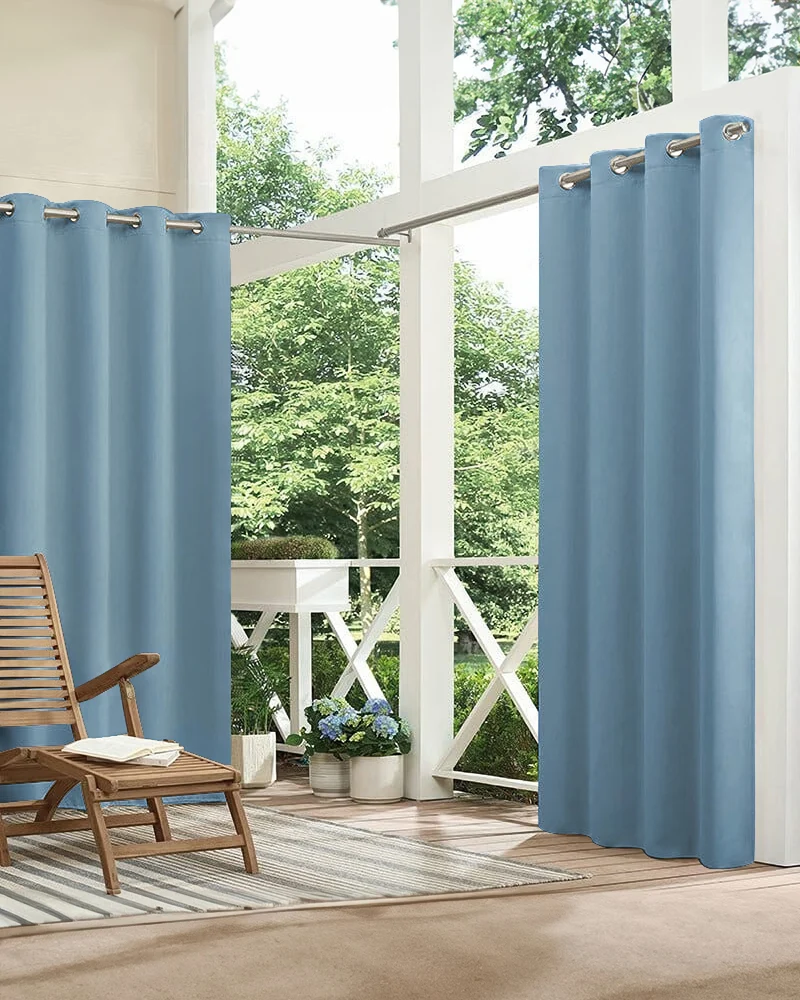 FadeShield™ Canvas Waterproof Lightweight Custom Outdoor Curtain