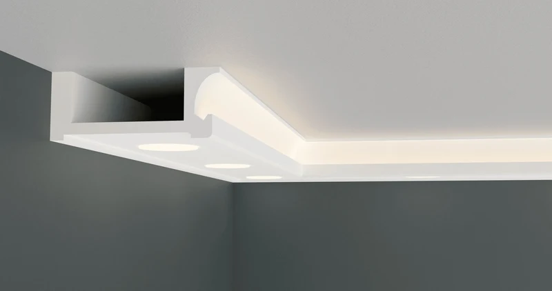 Stuckleisten Spot LED 09