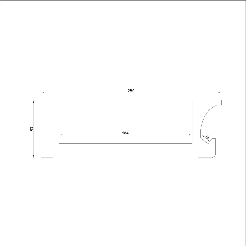 Stuckleisten Spot LED 09
