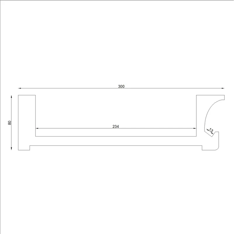 Stuckleisten Spot LED 09