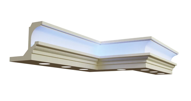 Stuckleisten Spot LED 08