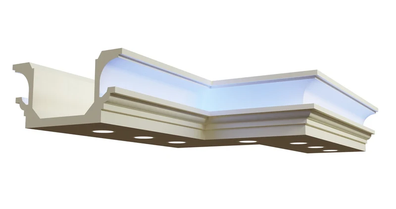 Stuckleisten Spot LED 07