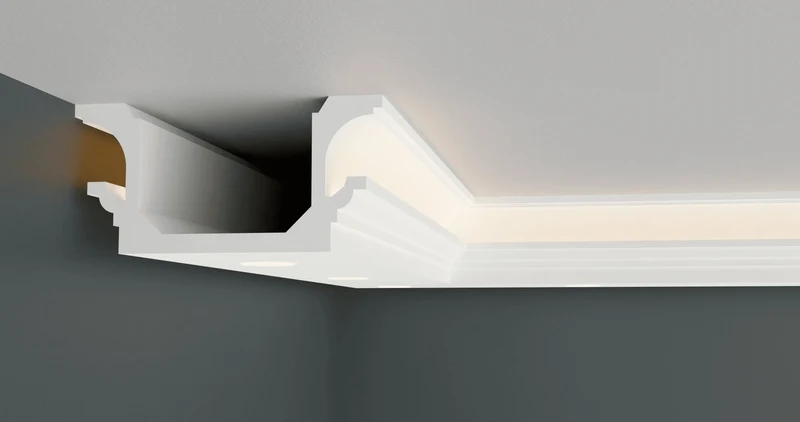 Stuckleisten Spot LED 07