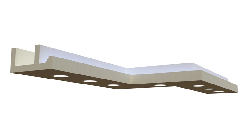 Stuckleisten Spot LED 06