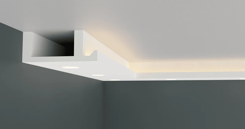 Stuckleisten Spot LED 06