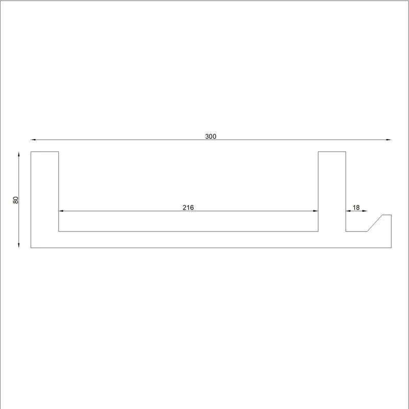 Stuckleisten Spot LED 06