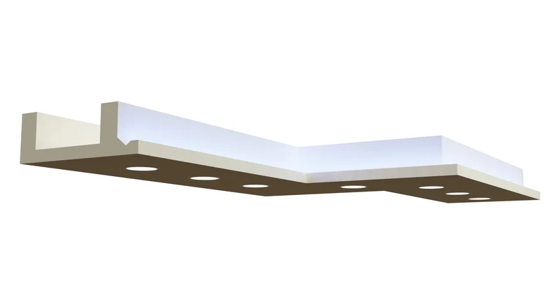 Stuckleisten Spot LED 04