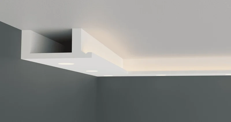 Stuckleisten Spot LED 04