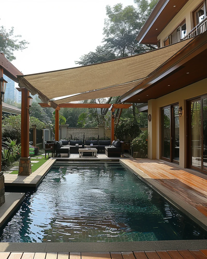 UVShield™ Waterproof Quadrati Custom Rectangle Sun Shade Sail