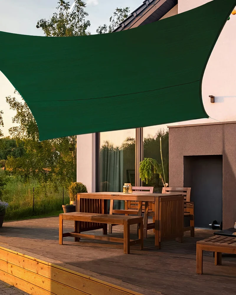 UVShield™ Waterproof Quadrati Custom Rectangle Sun Shade Sail