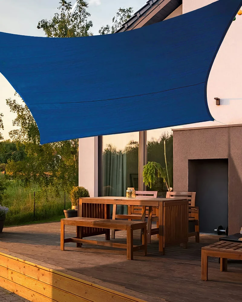 UVShield™ Waterproof Quadrati Custom Rectangle Sun Shade Sail