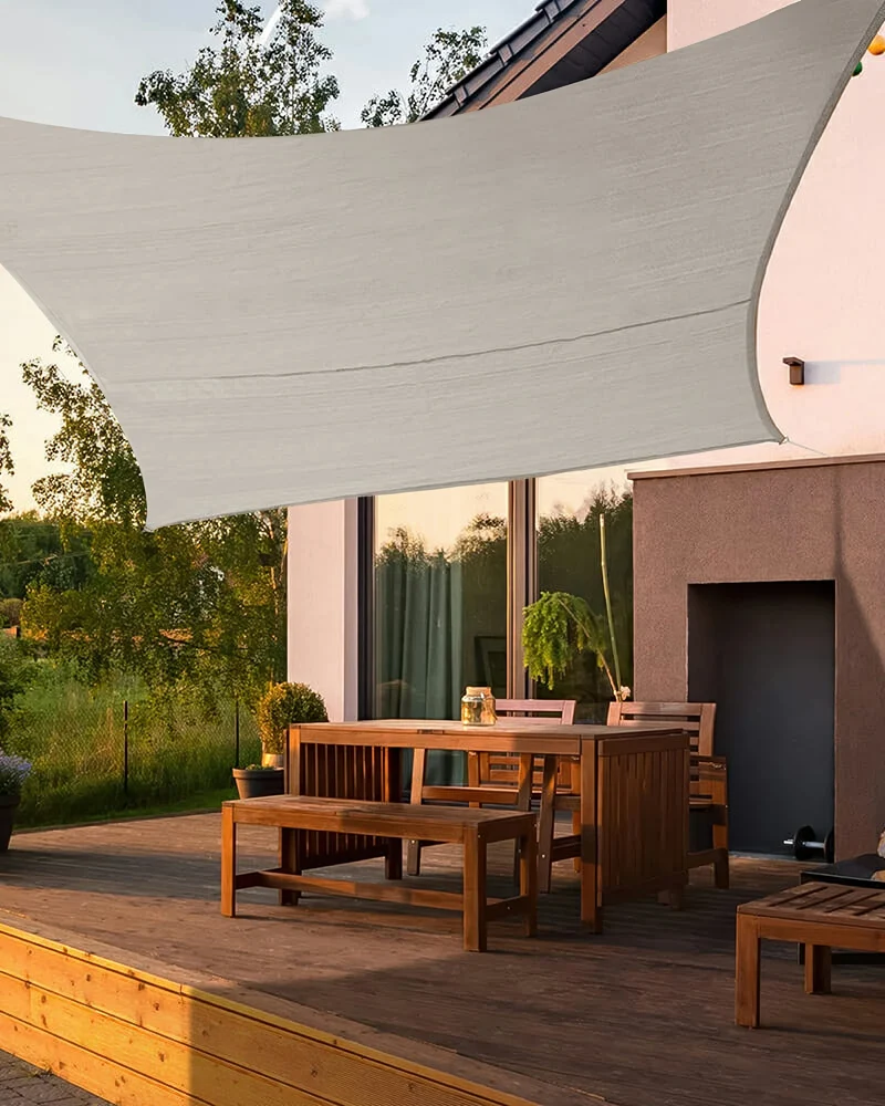 UVShield™ Waterproof Quadrati Custom Rectangle Sun Shade Sail