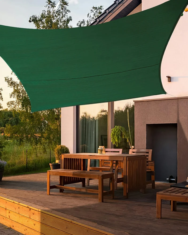 UVShield™ Waterproof Quadrati Custom Rectangle Sun Shade Sail