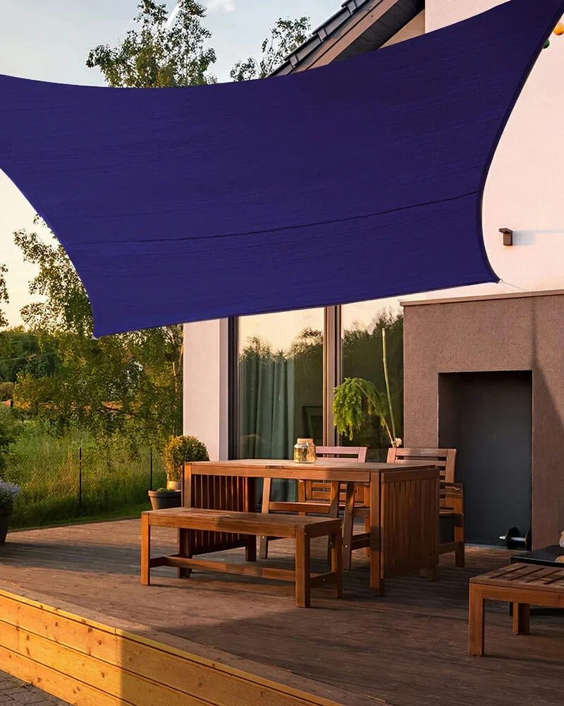 UVShield™ Waterproof Quadrati Custom Rectangle Sun Shade Sail