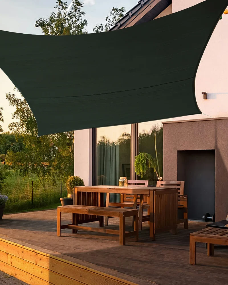 UVShield™ Waterproof Quadrati Custom Rectangle Sun Shade Sail